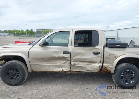2002 Dodge Dakota Slt из США, поврежденный, VIN 1B7HG48N32S721409